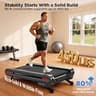 Jogwell Extra-Wide Auto Incline Walking Pad with 3.5HP Motor and 450 LBS Capacity