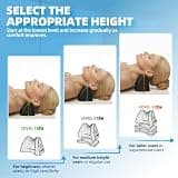 Comness 3-Level Adjustable Occipital Release Tool for Cervical Traction