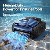 Lodoba Automatic Robotic Pool Vacuum with Dual 3200 RPM Brushless Motors