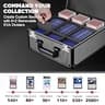 Kabinka Graded Card Storage Case with TSA Combination Lock, 140+ Capacity