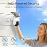 Aosu Solar Wireless 2K PTZ Security System with Auto Tracking, 4-Camera Kit