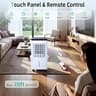 FODFINU Portable Swamp Cooler With Extra-Large 3.5-Gallon Tank & Oscillation