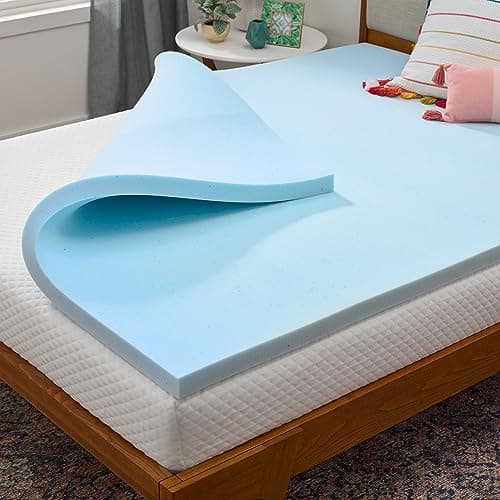 Linenspa 2-Inch Gel Infused Memory Foam Mattress Topper for Pressure Relief