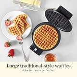 Cuisinart WMR-CAP2 Round Classic Waffle Maker with 5-Setting Browning Control