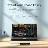 InnoView 15.6-Inch 1080P FHD IPS Portable External Monitor with Carrying Case