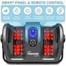 TISSCARE Professional Shiatsu Foot and Calf Massager with 96 Nodes and Dual Heat