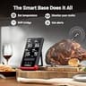 TempPro TP829 1000ft RF Wireless Digital Meat Thermometer with 4 Color-Coded Probes
