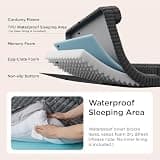 Bedsure ComfyFleece Orthopedic Dog Bed for Large Dogs with Washable Corduroy Cover