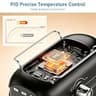 XIXUBX 20-Bar Compact Espresso Machine with PID Temperature Control and Frother
