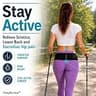 PlayActive Sacroiliac SI Joint Hip Belt with Non-Slip Smart Tab Closures