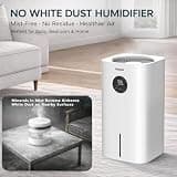 Powerscale MF6 Evaporative Smart Humidifier with Self-Clean, 6L Capacity