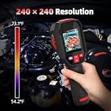 BSIDE Thermal Imaging Camera, 240x240 Native Resolution, 320x240 TFT Display, 15 Palettes