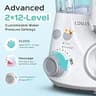 COSLUS E2 Advanced Home Countertop Water Flosser with 12 Pressure Levels