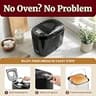 Elite Gourmet 19-Preset Programmable Compact Bread Maker Machine (2 lb)