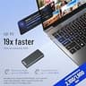 OSCOO 1TB Portable NVMe Solid State Drive - 2100MB/s Direct 4K Recording