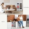 Velieta 24-Inch Dual Zone Wine and Beverage Refrigerator, Touch Control