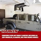 HARKEN Overhead Garage Storage Pulley Hoist System for Jeep Hardtops