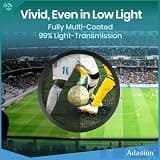 Adasion 12x42 HD Travel Binoculars with 360-Degree Swivel Tripod Included