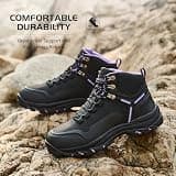 MENYBAN Waterproof Wide Toe Box Trail Hiking Boot for High-Mileage Trips