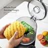 SMALLHOO 3-in-1 Cold Press Masticating Juicer with Ultra-Wide 7-Inch Feed Chute