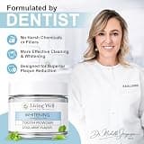 Living Well with Dr. Michelle Remineralizing Tooth Powder with Hydroxyapatite