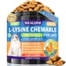 L-Lysine Respiratory Chews with Colostrum & Omega-3, Chicken Flavor, 500-Count