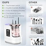 ATIDIE 3-in-1 Electric Makeup Brush Cleaner & Dryer for Travel Routines