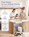 Waterdrop G2P600 Tankless Reverse Osmosis Water Filter System with 600 GPD