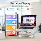 UFYQL 15.6-Inch 1080P FHD HDR IPS Portable Monitor with Adjustable Kickstand