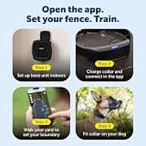 PetSafe Guardian Subscription-Free AccuGuard GPS Dog Fence System for Large Properties