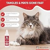 Warren London Unscented Cat Detangler Spray with Aloe Vera and Jojoba
