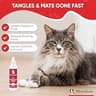 Warren London Unscented Cat Detangler Spray with Aloe Vera and Jojoba
