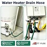 TT FLEX Burst-Proof 5FT Green Rubber Dehumidifier Drain Hose