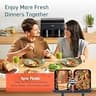 Cosori 9-Quart Dual Basket Air Fryer with 10-in-1 Cooking Functions & Sync