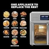 Kalorik MAXX 10-in-1 French Door Air Fryer Oven with Turbo MAXX, 26-Quart