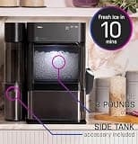 GE Profile Opal Ultra Countertop Nugget Ice Maker with 1-Gallon XL Tank