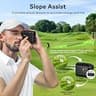 Standard 1200-Yard Golf Rangefinder with Slope, 7X Magnification and Flag Lock