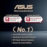 ASUS RT-AX3000S Dual-Band Wi-Fi 6 Extendable Router with AiProtection