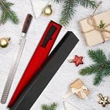 imarku 12-Inch Ultra Sharp Japanese High Carbon Stainless Steel Brisket Knife