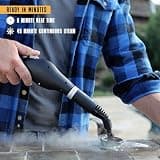 McCulloch MC1275 Heavy-Duty Canister Steam Cleaner for Automotive Detailing