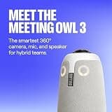 Owl Labs Meeting Owl 3 360-Degree 1080p HD Video Conference Room Camera