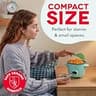 Dash Mini Ceramic Rice Cooker with Removable Pot for Single Servings, 1-Cup