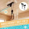 RAD Sportz Overhead Bicycle Ceiling Hoist 2-Pack