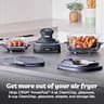 Ninja Crispi 4-in-1 Glass Air Fryer with Dishwasher-Safe Non-Toxic Basket