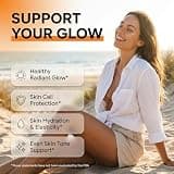 Clean Nutraceuticals Sunless Glow Daily Tanning Gummies, Strawberry Banana Flavor
