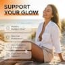 Clean Nutraceuticals Sunless Glow Daily Tanning Gummies, Strawberry Banana Flavor