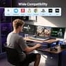 FEZOBR 14-Inch Ultra-Slim Triple Portable Monitor Extender with 1080P IPS Display