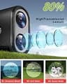 1200-Yard High-Value Golf Rangefinder with Slope and Magnetic Cart Mount Integration