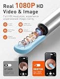 DEETOK 1080P HD Ear Wax Removal Tool Camera Kit with 50 Replacement Tips