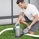 Bestway Flowclear 1500 GPH Above Ground Pool Filter Pump System with Built-In Timer